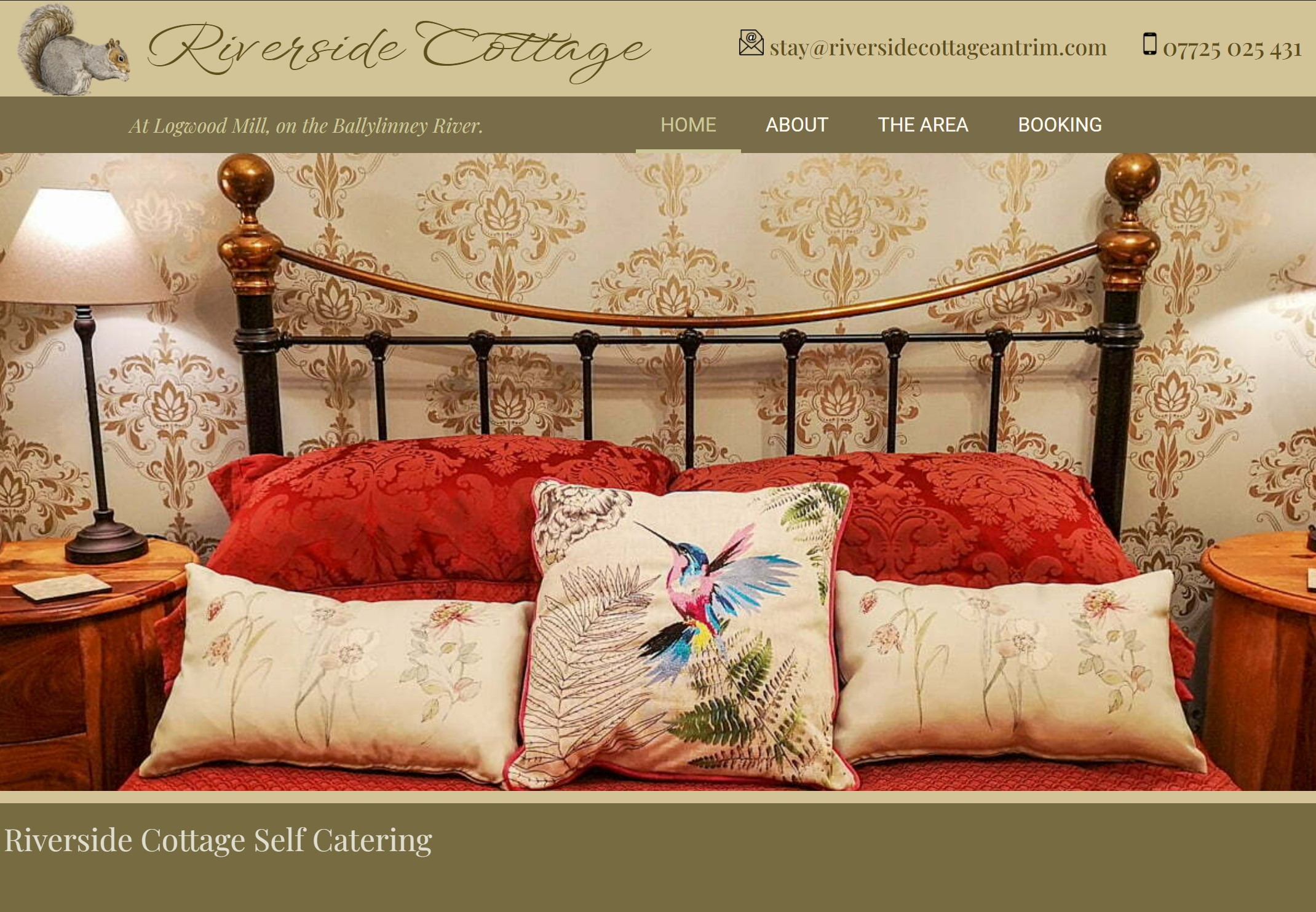 Riverside Cottage at Logwood Mill Self Catering